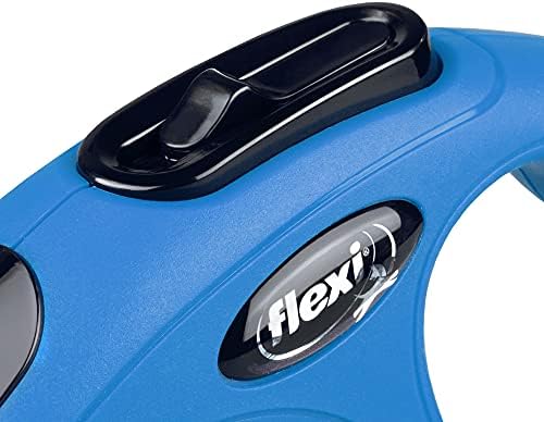 Flexi Roll-Leash New Classic XS Strap 3 M Blue for Dogs, Cats & Small Animalsup to Max. 12 kg