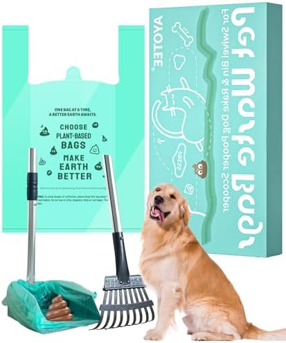 AYOTEE Extra Large Dog Poopper Scooper Bags with Handles