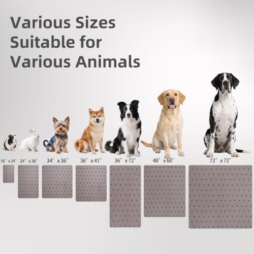 PUPTECK Washable Pee Pads for Dogs, Reusable Puppy Potty Training Mat