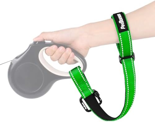 PetBonus Dog Leash Wrist Strap with Lockable Clip for Dog Retractable Leash