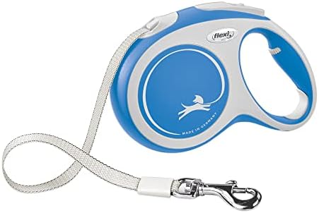 FLEXI® Comfort Tape Retractable Dog Leash, Large, 16 ft - Blue/Pastel