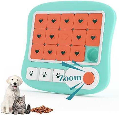 FOXMM Dog Puzzle Toys,Interactive Treat Puzzle Dog Toy for IQ Training