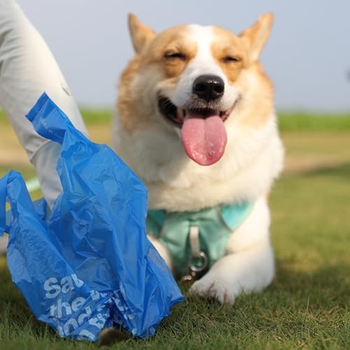 Deo Doo Dog Poop Bags with Handles, 360 Bags, 30 Refill Rolls