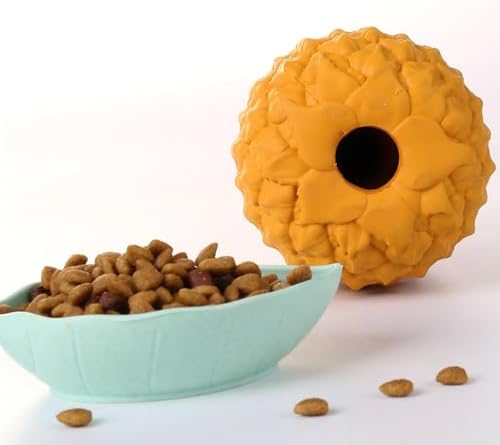 Indestructible Pineapple Dog Toy - Small Aggressive Chewers Training