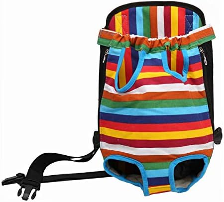 Goclothod Adjustable Pet Carrier Backpack Dog Frontpack Legs Out Travel Bag