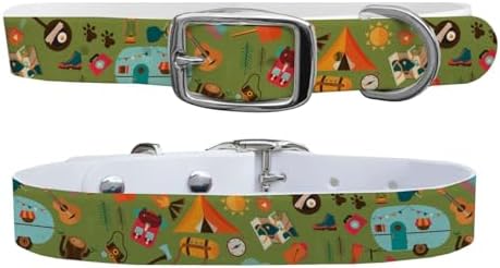 Personalized Dog Collar – Waterproof, Odor Proof & Durable – Custom Name & Phone Number – Adjustable Sizes S to XL – 150+ Stylish Designs, Washable, Adventure-Ready