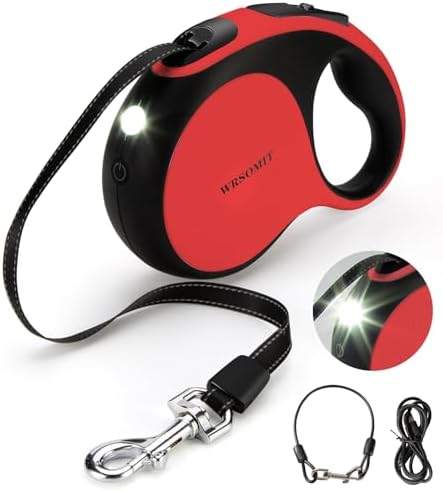 16Ft Retractable Dog Leash for Medium Large Dogs up to 110lbs
