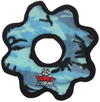 TUFFY® 3 Pack Gear Ring Duck Lobster Small Ultra Durable Plush Dog Toys