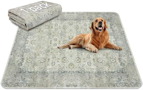 Washable Pee Pads for Dogs and Cats - 100% Waterproof Leakproof Reusable Puppy Pads, Super Absorbent & Non-Slip Whelping Training Pads Litter Mat for Furniture Protector Pet Housebreaking