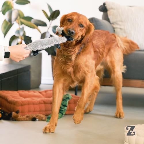 ZippyPaws Skinny Peltz No Stuffing Dog Toy Pack to Keep Them Busy - 18"