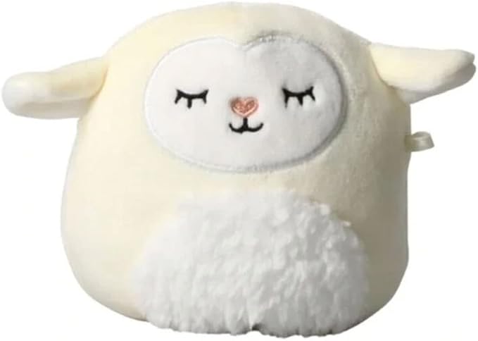 Squishmallow Official Kellytoy Collectible Plush Farm Squad Squishy Soft Animals (Sophie Lamb (Sleepy), 4.5 Inch)