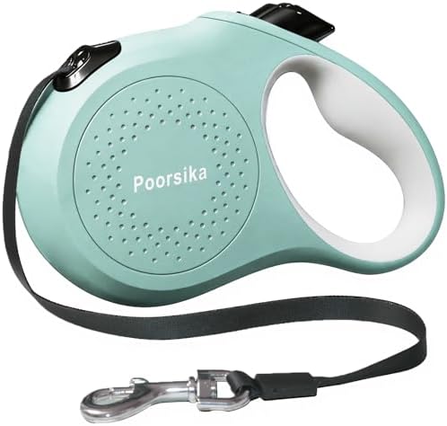 Retractable Dog Leash 16ft for Small & Medium Dogs Up to 55 lbs
