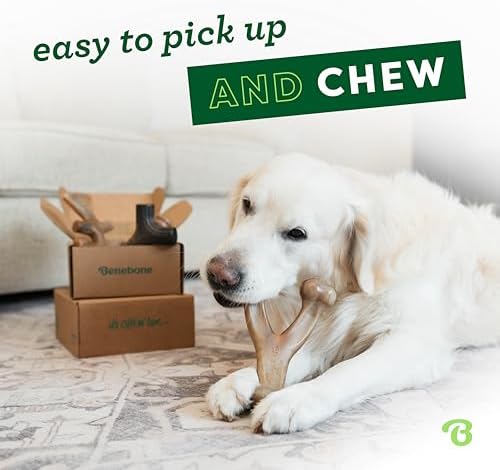 Benebone Small 4-Pack Dog Toys for Aggressive Chewers – Under 30 lbs