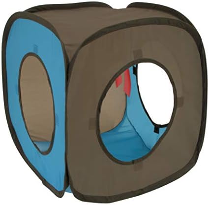 Kitty City Pop Open Rolling Cat Cube, Tunnel, Litter Box (Pack of 6)