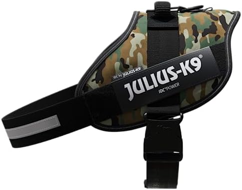 Julius-K9, 16IDC-C-3, IDC Powerharness, Dog Harness, Size: 3, Camouflage