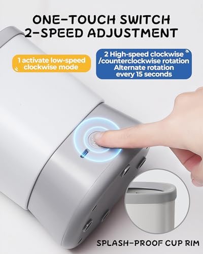 Electric Dog Paw Cleaner for Dogs，2 Speeds Automatic Dog Foot Paw Washer for Medium Large Cat Dog Pet