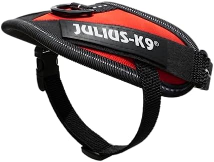 Julius-K9, 16IDC-R-B1, IDC Powerharness, Dog Harness, Size: Baby 1, Red