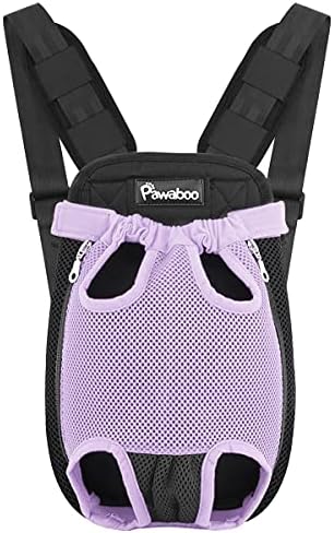 Pawaboo Pet Front Carrier Backpack for Small Medium Dogs