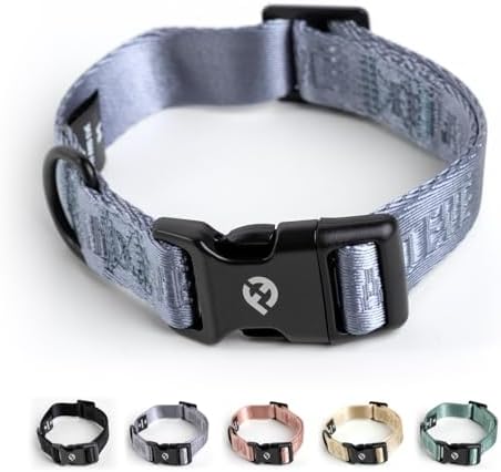 Fei & Eve Classic Dog Collar, Soft & Fur-Friendly