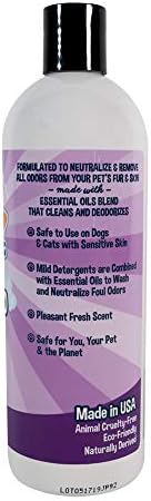 Bodhi Dog Skunk Shampoo | Skunk Smell Odor Remover Cleans & Deodorizes Using Essential Oils for Dogs & Cats | Made in USA | 16oz (473ml) (Pack of 2)