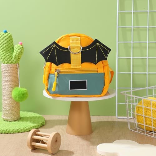 VILLCASE Dog Pack Pet Backpack Dog Harness Bag Self-Wearing Pet Supplies Carrier with Pockets Adjustable Waterproof Backpack for Dogs to Wear for Small Dogs Travel Hiking Daily Use
