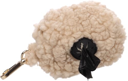 Flamingo Pookie Poop Bag Dispenser - Beige | Stylish, Practical & Durable! - Includes Poop Bag