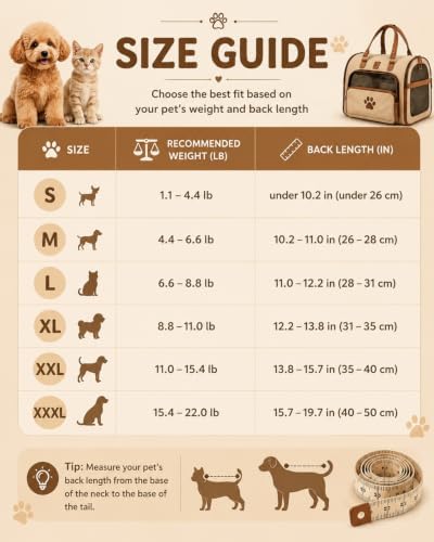Cute Bear Design Front Pet Carrier Backpack, Cat Dog Front Body Carrier
