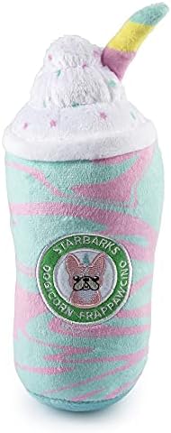Haute Diggity Dog Starbarks Dogicorn Frapawccino Plush Dog Toy Drink Parody
