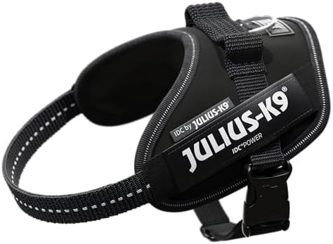 Julius-K9, 16IDC-P-MM, IDC Powerharness, Dog Harness, Size: Mini-Mini, Black