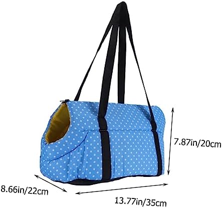 Mikikit 1pc Pet Outdoor Storage Shoulder Bag Easy to Fold and Carry Comfortable Strap