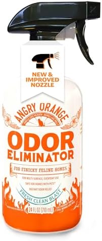 Fresh Scent Pet Odor Eliminator Spray by Angry Orange