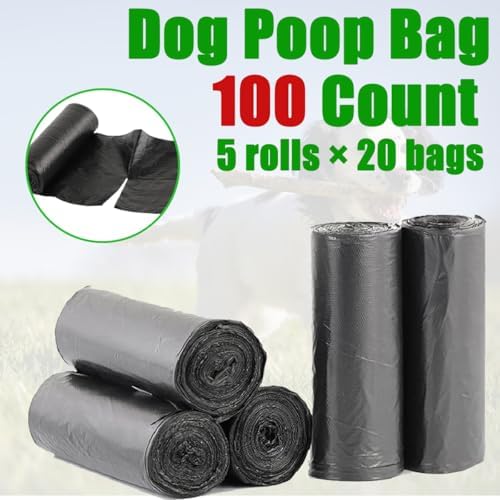 FUSBUNTY Dog Waste Bags, 100 Count Replacement Bags for Pooper Scooper