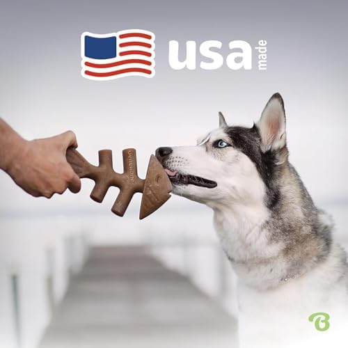 Benebone 7-Pack Dog Chew Toys for Aggressive Chewers, Dog Bones, Medium