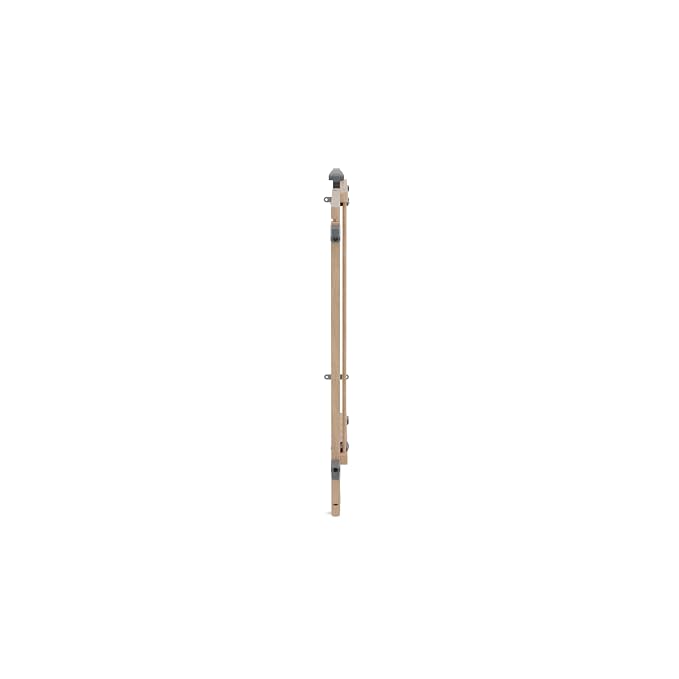 Baby Delight SizeWise™ Wood Hardware Mounted Safety Gate 36"-52" | Secure Wall-Mounted Design for Doorways & Hallways | Extra-Wide Walk-Through Opening | Easy Installation | PEFC Certified Beech Wood