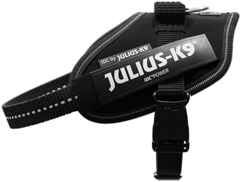 Julius-K9, 16IDC-P-MM, IDC Powerharness, Dog Harness, Size: Mini-Mini, Black