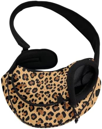COEQINE Breathable Dog Carrier Sling Bag 10-15 Lbs for Small Puppies Cats