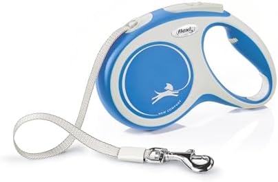 FLEXI® Comfort Tape Retractable Dog Leash, Medium, 16 ft - Blue