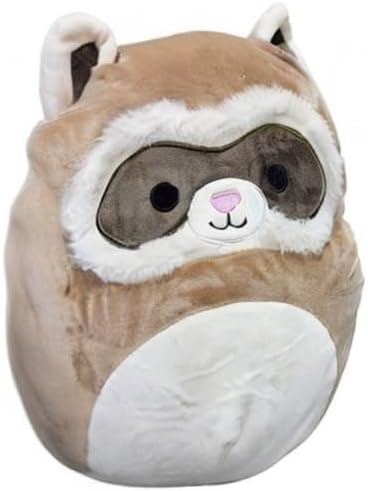 Squishmallow Official Kellytoy Plush Pets Squad Dogs Cats Bunnies Frogs Squishy Soft Plush Toy Animals (Farice Ferret, 11 Inch)