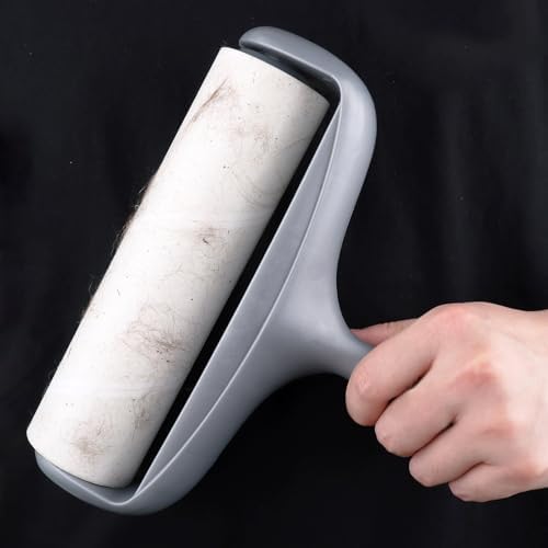 8 inch Large Surface Roller Refills for Scotch-Brite Pet Hair Pickup Extra Sticky Large Lint Roller 60 Sheets per Refill Pack of 5 Total 300 Easy-Tear Adhesive Sheets