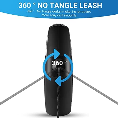 360°No Tangle 26 Ft Retractable Dog Leash for Dogs up to 99lbs
