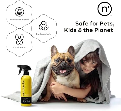 Nonaste Pet Stain & Odor Eliminator Enzyme Spray, Dog & Cat, 16 oz, Pk 1