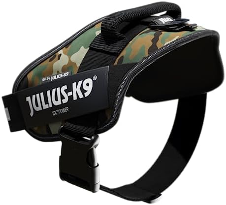 Julius-K9, 16IDC-C-1, IDC Powerharness, Dog Harness, Size: 1, Camouflage