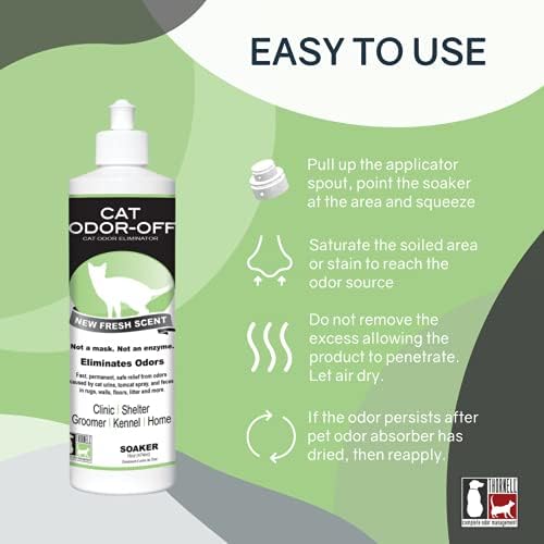 Odorcide Cat Odor-Off Concentrate Bundle, Fresh Scent
