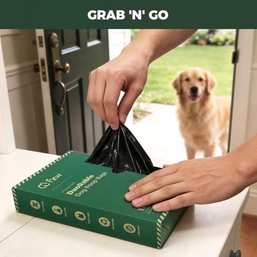 FXW 2-Ply Durable Dog Poop Bags, Extra Thick Leak-Proof, 200 Count