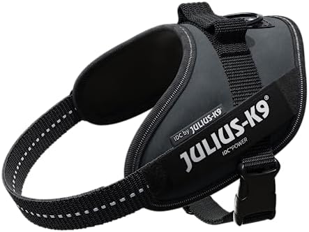 Julius-K9, 16IDC-ANT-M, IDC Powerharness, Dog Harness, Size: Mini, Anthracite