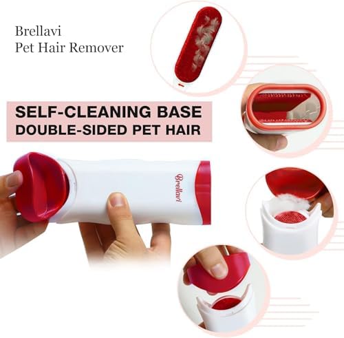 Pet Hair Remover: Reusable Dog Cat Lint Brush for Couch Furniture - 1 Pack