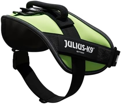 Julius-K9, 16IDC-NE-0, IDC Powerharness, Dog Harness, Size: 0, Neon Green