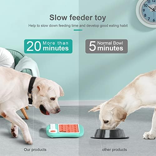 FOXMM Dog Puzzle Toys,Interactive Treat Puzzle Dog Toy for IQ Training