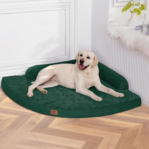 MEKIY Orthopedic Waterproof Dog Bed with Sides for Extra Large Sizes Dogs