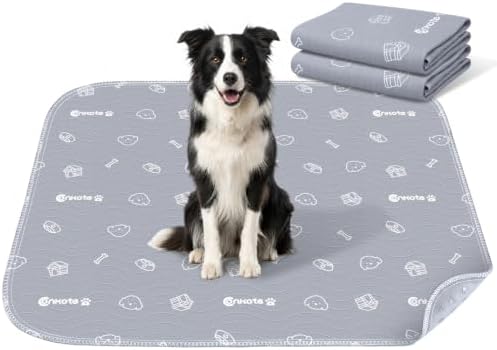 Dog Washable Pee Pads, Reusable, 2 Pack, Large 36"x41"